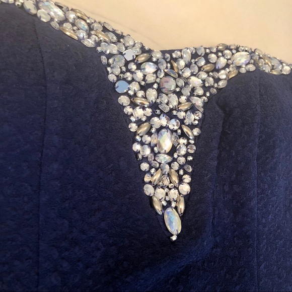 Sequin blue dress - Picture 7 of 8